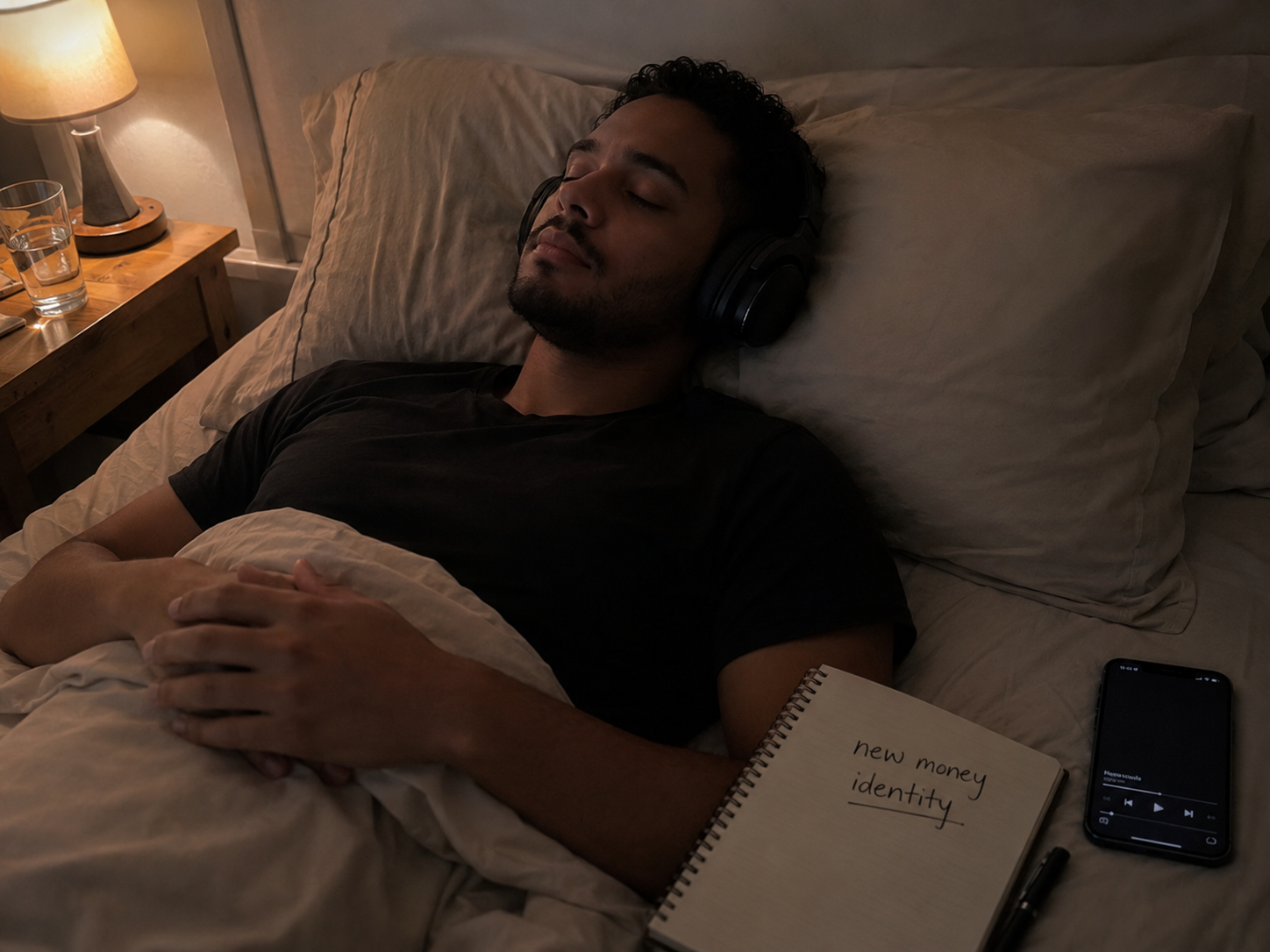 Sleep Reset evening ritual visual
